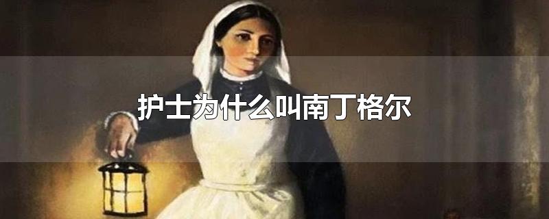 护士为什么叫南丁格尔(护士为什么叫护师)